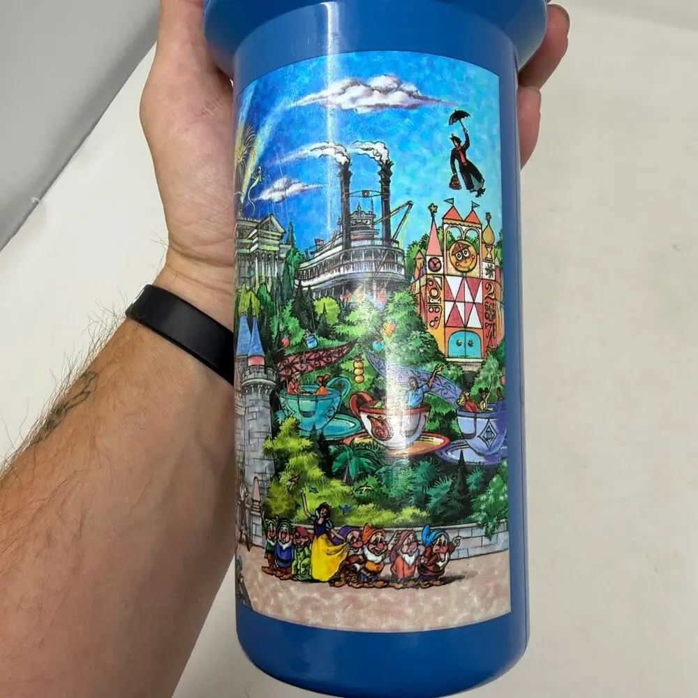 Vintage 90's Disneyland Fantasmic Coca-Cola Sipper Cup